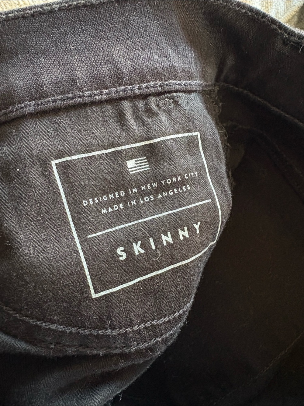 AYR Black High-Rise Skinny Jeans - Picture 5 of 5